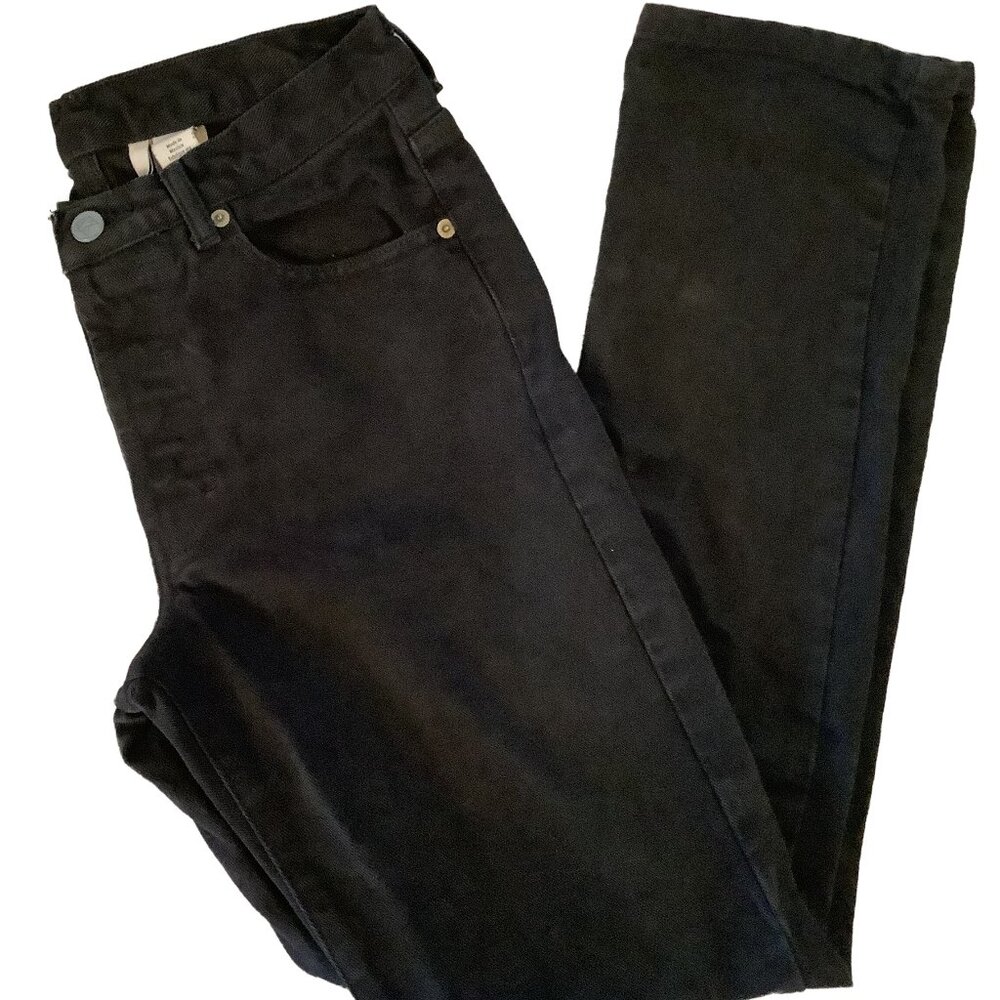 EUC Calvin Klein Black Button Fly Jeans Size: 7